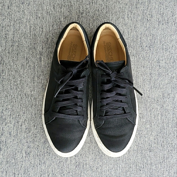 SKECHERS Vaso Cordon Black Sneaker, Size 6 - Picture 3 of 13